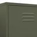 Garde-robe Vert olive 90x50x180 cm Acier - Photo n°8