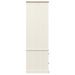 Garde-robe VIGO blanc 90x55x176 cm bois massif de pin - Photo n°6