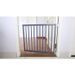 GEUTHER Barriere extensible en Hetre coloris gris pour porte et escalier - Réglable : 63,5 - 105,5 cm - Photo n°3