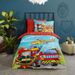 Good Morning Housse de couette pour enfants Fire 140x200/220 cm - Photo n°1