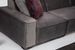 Grand canapé d'angle modulable velours gris Kego L 388 x P 300 cm - Photo n°4