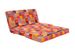 Grand fauteuil convertible 2 places multipositions patchwork Talya 120 cm - Photo n°7
