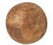 Grande balle en bois massif marron Paulina D 20 cm - Photo n°1