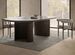 Grande table à manger en bois de chêne marron TINAK 270 cm – Élégance et sobriété - Photo n°1