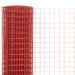 Grillage Acier avec revêtement en PVC 10x0,5 m Rouge 2 - Photo n°3