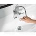GROHE Mitigeur lavabo monocommande Plus 23844003 - Bec L extractible - Limiteur de température - Economie d'eau - Chrome - Taille L - Photo n°2