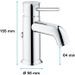 GROHE - Mitigeur monocommande Lavabo - Taille S 9 - Photo n°3