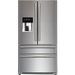 HAIER B22FSAA - Réfrigérateur multi-portes - 522L (387+135) - Froid ventilé - A+ - L 91cm x H 178cm - Silver - Photo n°1