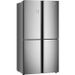 HISENSE RQ689N4AC1 - Réfrigérateur multi-portes - 556L (362L+194L) - froid ventilé total - A+ - L91x H181 - métal brillant - Photo n°1