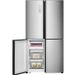 HISENSE RQ689N4AC1 - Réfrigérateur multi-portes - 556L (362L+194L) - froid ventilé total - A+ - L91x H181 - métal brillant - Photo n°5