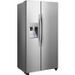 HISENSE RS696N4IC1 - Réfrigérateur américain 562L (371+191L) - Froid ventilé - L91x H178,6cm - Inox - Photo n°2