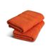 HOME LINGE PASSION Lot de deux serviettes - Orange Vintage - Photo n°1