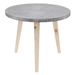 Home&Styling Table d'appoint MDF Gris 32,5x39 cm - Photo n°1