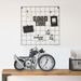 Horloge de table Anthracite 32x10,5x18 cm Fer et MDF - Photo n°1