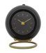 Horloge de table boule noire 16 x 13 x 19 cm - Photo n°1