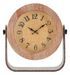 Horloge de table ronde 23,5 x 7 x 24 cm - Photo n°1