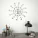 Horloge murale avec mouvement à quartz Design moderne 50 cm - Photo n°2