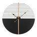 Horloge murale ronde design géométrique Lao - Photo n°1
