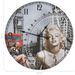 Horloge murale vintage Marilyn Monroe 60 cm - Photo n°4