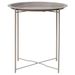 House Nordic Table d'appoint Anne 47 cm Rond Gris beige - Photo n°1