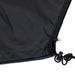 Housse de parapluie de jardin noir 265x50/70/40 cm oxford 420D - Photo n°6