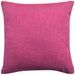 Housses de coussin 4 pcs Aspect de lin Rose 40x40 cm - Photo n°3