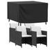 Housses de salon de jardin 2 pcs 113x113x73 cm imperméable 420D - Photo n°2