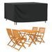 Housses de salon de jardin 2 pcs 180x140x90 cm imperméable 420D - Photo n°2