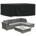 Housses de salon de jardin 2 pcs 200x165x80cm 420D tissu oxford - Photo n°3