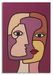 Impression/peinture murale visage neuf -a- cm 60x3x90 - Photo n°1