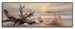 Impression sur toile laquée plage avec cadre -b- 152 x 4 x 52 cm - Photo n°1