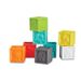 INFANTINO Senso Set de 8 balles souples, 8 cubes sensoriels et 4 animaux arroseurs - Photo n°5