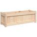 Jardinière d'extérieur 90x31x31 cm bois de pin massif - Photo n°7