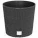 Jardinière et intérieur amovible anthracite 15 /15,3 L rotin PP - Photo n°2