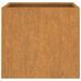 Jardinières 2 pcs 32x30x29 cm acier corten - Photo n°6