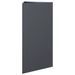 Jardinières 2 pcs anthracite triangulaire 40x34,5x70 cm acier - Photo n°6