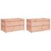 Jardinières 2 pcs bois massif douglas - Photo n°2