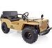 Jeep enfant 150cc semi-automatique Beige - Photo n°1