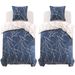 Jeu de housse de couette Branches 140x220/60x70 cm - Photo n°1