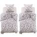 Jeu de housse de couette Motif floral 155x200/80x80 cm 3 - Photo n°1