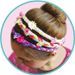 JUMBO 70026 - Bandeaux pour cheveux - Bandes de tissu colorées pour 8 bandeaux - Photo n°4