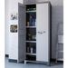 Keter Armoire de rangement avec étagères Titan Noir et gris 182 cm - Photo n°5