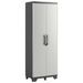 Keter Armoire de rangement polyvalente Gear Noir et gris 182 cm - Photo n°1