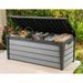 Keter Boîte de rangement de jardin Brushwood 455 L Anthracite - Photo n°2