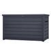 Keter Boîte de rangement de jardin Ontario 870 L Anthracite Ecom - Photo n°2