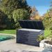 Keter Boîte de rangement de jardin Ontario 870 L Anthracite Ecom - Photo n°6