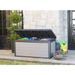 Keter Boîte de rangement de jardin Premier 570 L Gris - Photo n°3