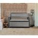 KETER Coffre-banc jardin en résine Brossium - 227 L - Gris - Photo n°4