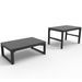 Keter Table de jardin Lyon Graphite 232300 - Photo n°1