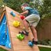 KIDKRAFT - Tipi cabane en bois enfant avec mur d'escalade - Photo n°4
